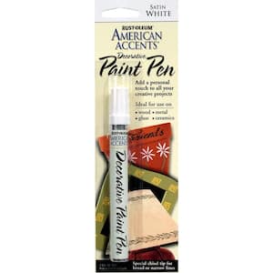 Satin White Decorative Paint Pen (6-Pack)
