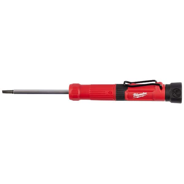 Milwaukee - 4-in-1 Pocket Precision Multi-Bit Screwdriver