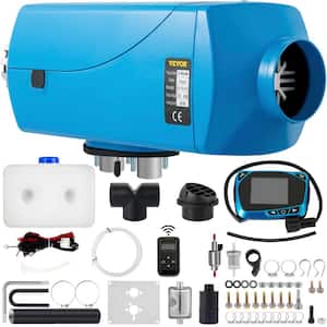 Diesel Air Heater 6824 BTU Parking Heater with Blue LCD Switch and Remote Control Diesel Heater for Boat
