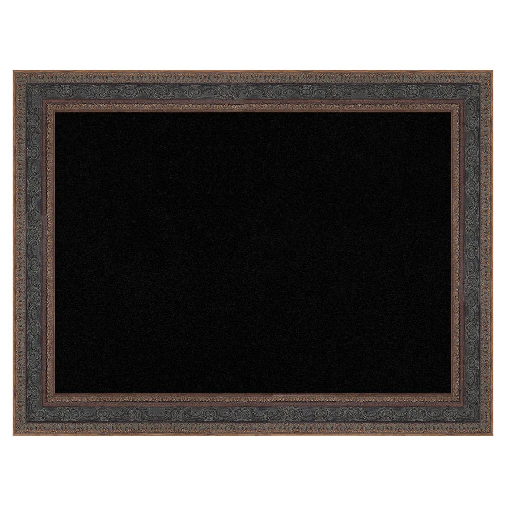 Attic Aged Bronze 33 in. x 25 in., Wood Framed Black Cork Memo Board price history on PriceWatchPro