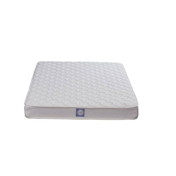 Signature Sleep Essential 6 Reversible Coil Full Size White Mattress, with CertiPUR-US Certified Foam