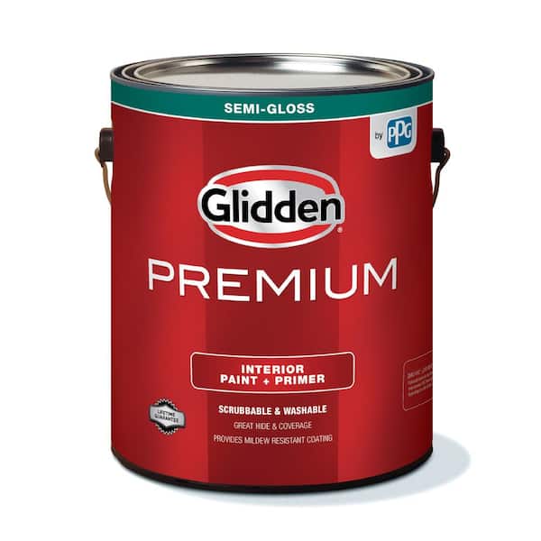 Glidden Premium 1 gal. Base 1 Semi-Gloss Interior Paint