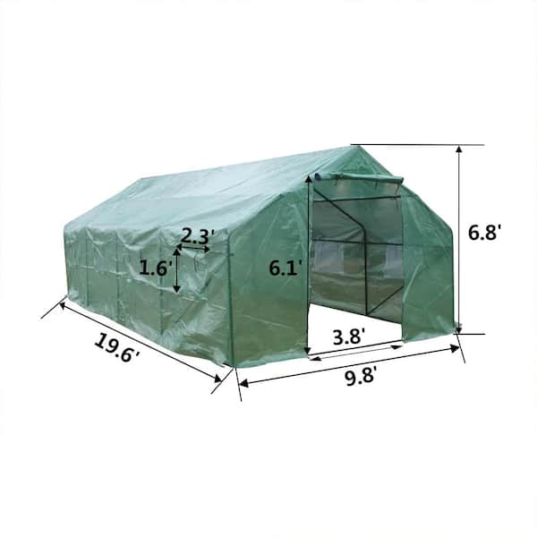 販売売り Allegro Economy Work Tent - 6ft.W x 6ft.W x 7ft.H， High