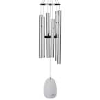 Signature Collection, Bells of Paradise, 32 in. Silver Wind Chime