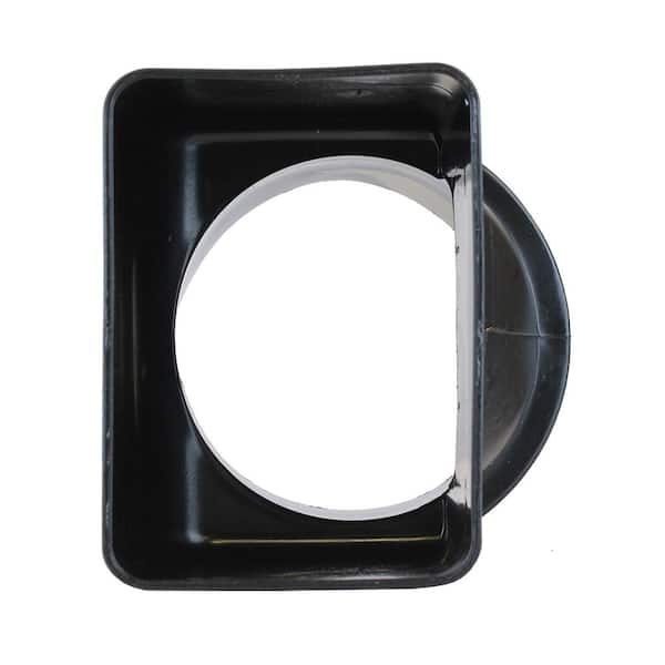 4x4x4 Downspout Adapter (White) - - Aazon.co