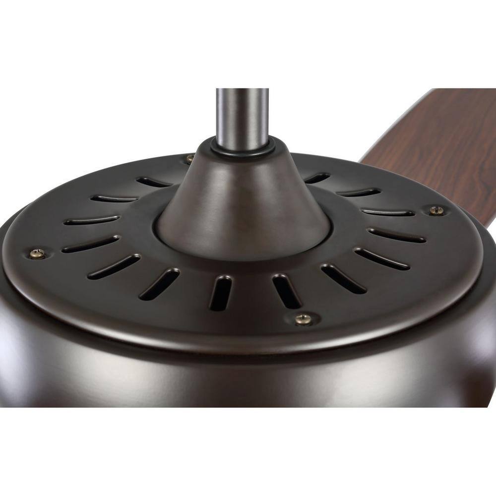 Edgefield 52" Bronze Ceiling Fan with Reversible Blades