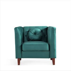 Kendall chair discount bottle green velvet