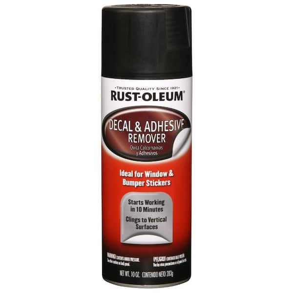 Rust-Oleum Automotive 10 oz. Decal & Adhesive Remover Spray (6-Pack) 248879  - The Home Depot