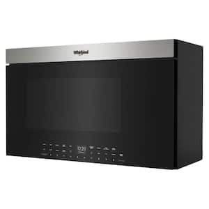 30 in. 1.1 cu. ft. Air Fry Over-the-Range Flush Built-In Microwave in Fingerprint Resistant Stainless Steel