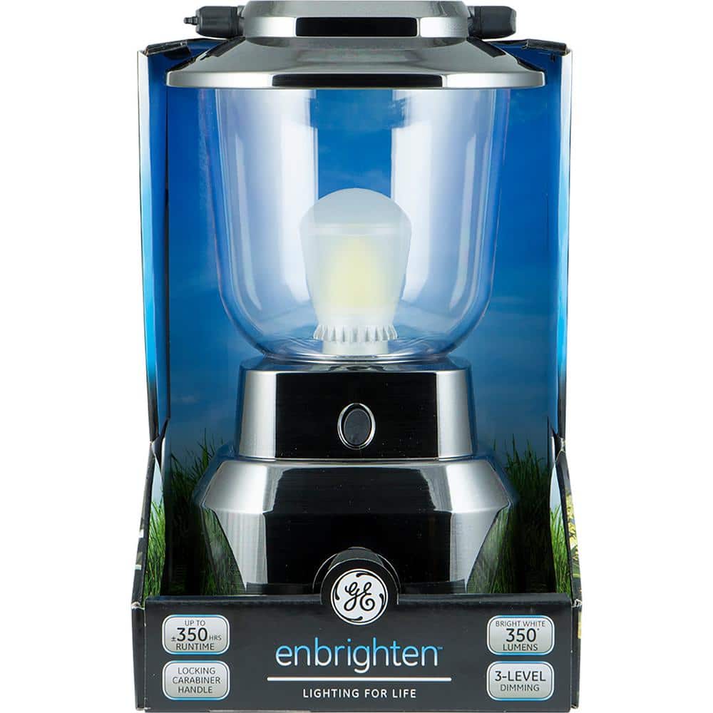 Nickel-Plated Water-Resistant Dimmable LED Lantern
