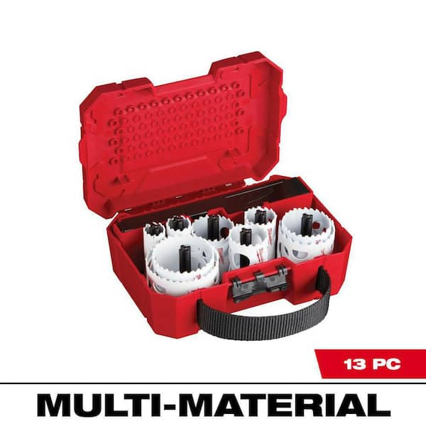 Milwaukee Hole Dozer General Purpose Bi-Metal Hole Saw Set (13-Piece)