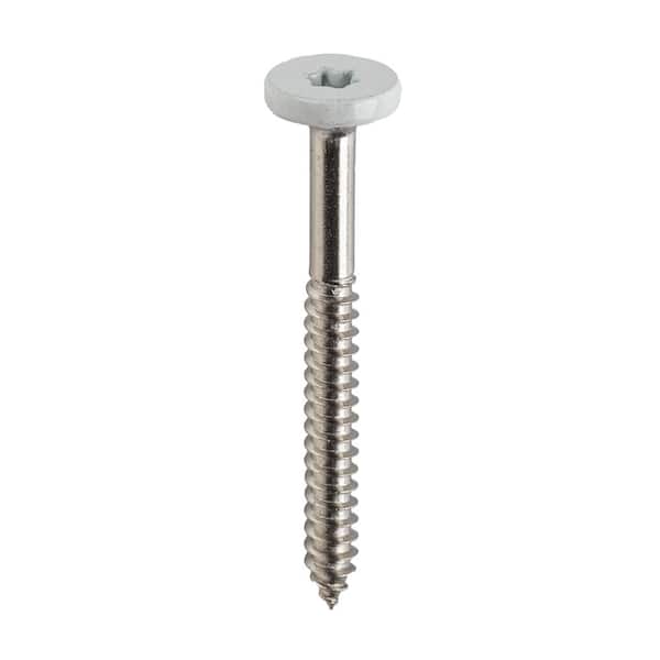 TimberTech TOPLoc for Composite Fascia Ivory 80 LF (100 1 3/4-in Screws, 1-bit)