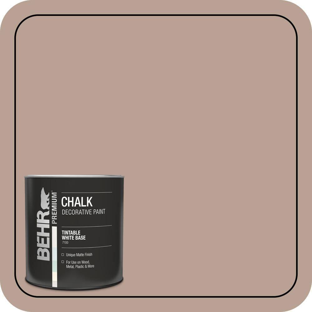 BEHR 1 qt. #N190-4 Rugged Tan Interior Chalk Finish Paint 710004