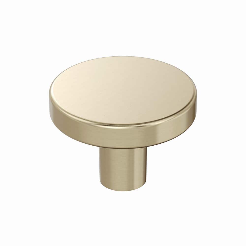Sutton 1-3/8 in. (35mm) Brushed Gold Round Cabinet Knob price history on PriceWatchPro