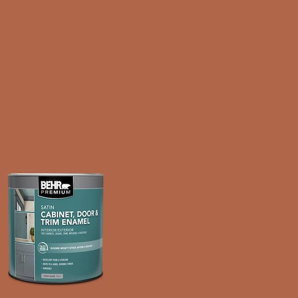1 qt. #M200-7 Rusty Gate Satin Enamel Interior/Exterior Cabinet, Door & Trim Paint