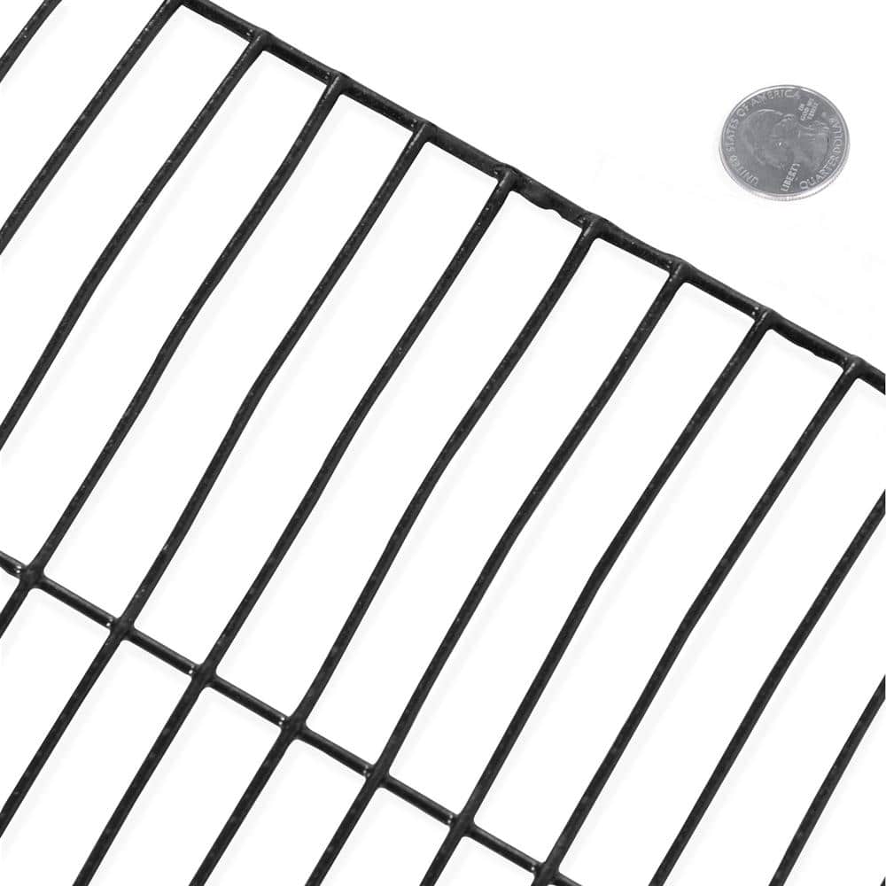 Black Vinyl Coated Welded Wire Mesh Fence 48" x 50'