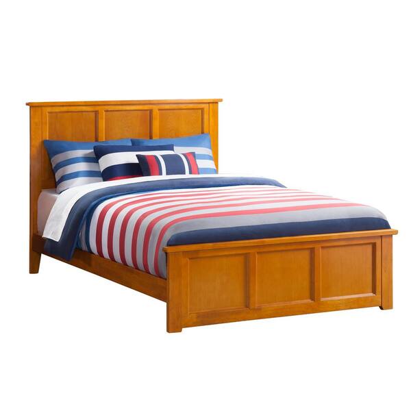 AFI Madison Caramel Full Traditional Bed with Matching Foot Board