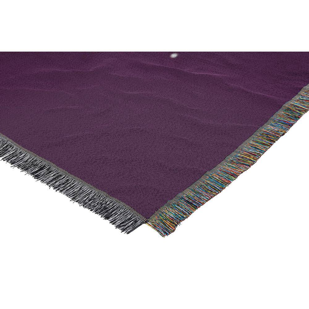 Willy Wonka Dream Purple Woven Tapestry Throw Blanket