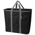 SnapBasket LaundryCaddy/CarryAll XL Pop-Up Hamper, Collapsible Laundry  Basket, and Extra-Large Tote Bag, Pack of 2, Black