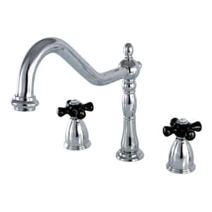 Duchess 2-Handle Standard Kitchen Faucet in Polished Chrome