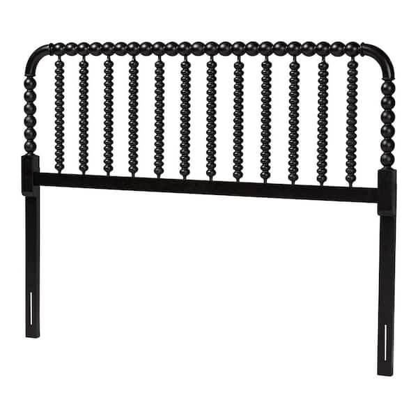 Finley Black Queen Spindle Headboard