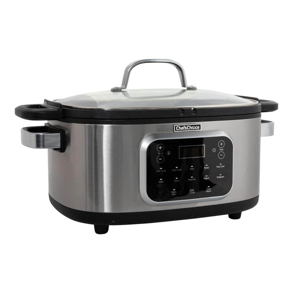 Slow Cooker, 12 in 1 Programmable Slow Cooker & Air Fryer Combo, 6.5 Q –  JandWShippingGroup