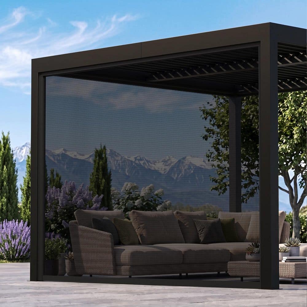 COVERED OUTDOOR OUTDOOR LIVING SPACES Ultra Series 10 ft. Pull