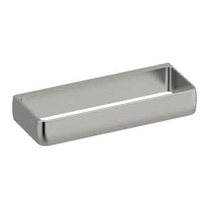 Ciclo Wall Mounted Hand Towel Holder in Brushed Chrome