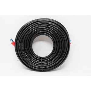 Micro Connectors, Inc 25 ft. CAT 8 SFTP 26AWG Double Shielded RJ45 Snagless Ethernet  Cable Black E12-025B - The Home Depot