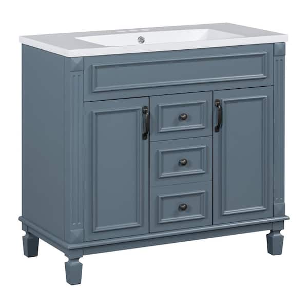 JimsMaison 36 in. W x 18 in. D x 34 in. H Single Sink