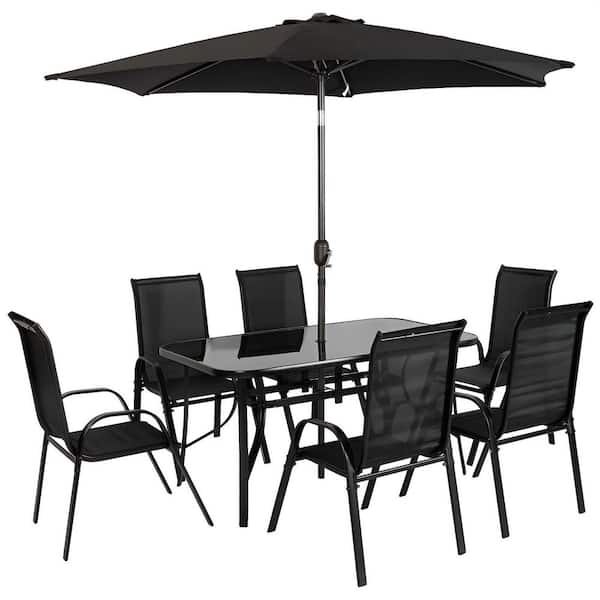 amazon lighted rectangular patio umbrella Amazon.com : 10' X 13' Patio Umbrella with Weighted Base and LED Lights  Outdoor Cantilever Large Rectangle Offset Umbrellas Heavy Duty Aluminum  Double Top with 360-degree Rotation for Pool Garden Deck, Beige :