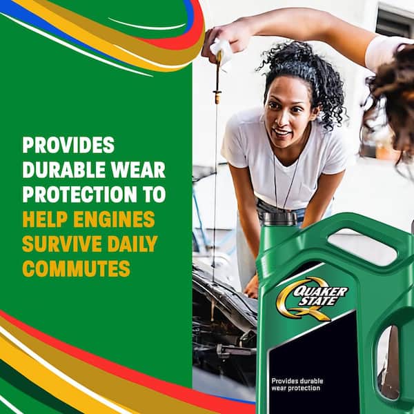 Quaker State SAE 5W-30 Motor Oil 5Qt. 550044963 - The Home Depot