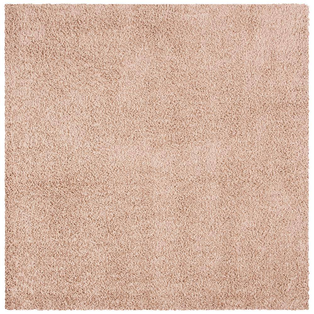 Primo Shag Beige 7 ft. x 7 ft. Square Solid Area Rug price history on PriceWatchPro