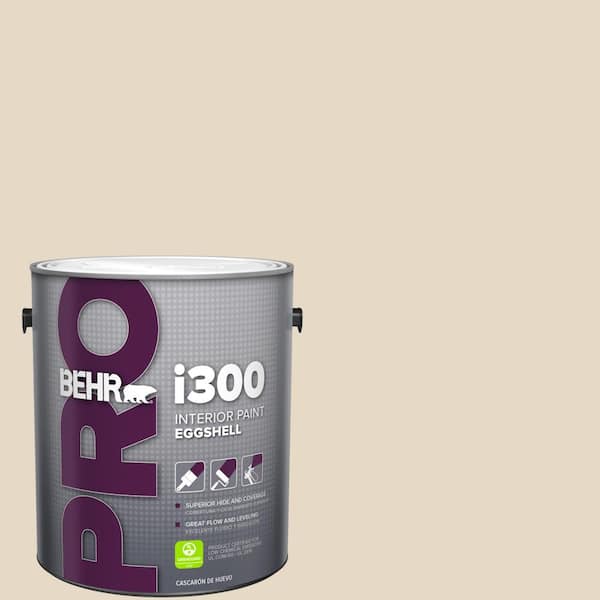 BEHR PRO 1 gal. #ECC-51-2 Sand Castle Eggshell Interior Paint