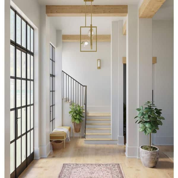 Progress Lighting Atwell 2-Light Brushed Bronze Pendant Light