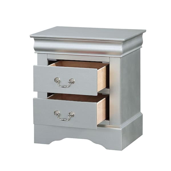 専用【ACME FURNITURE】 22873 Acme Furniture Merveille Bedroom Furniture Nightstand