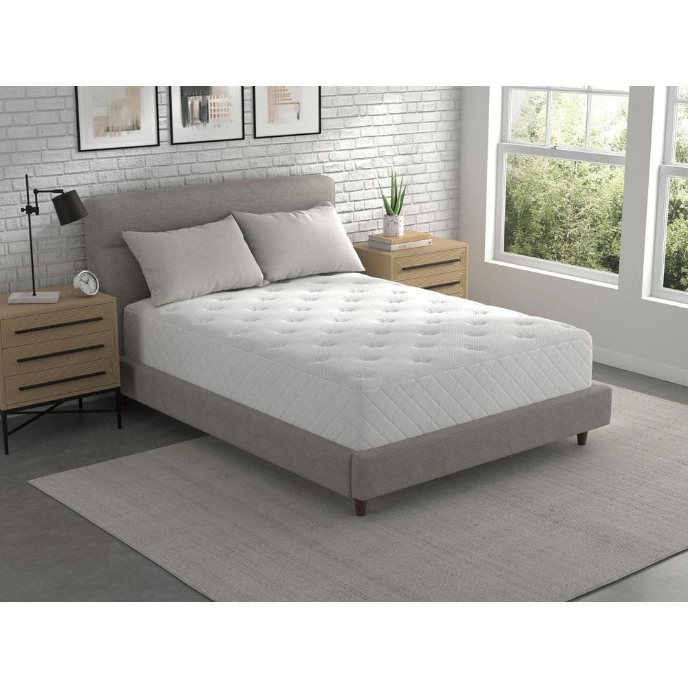 Clean and Cool King Medium Hybrid 12 in. Mattress - thumbnail 3