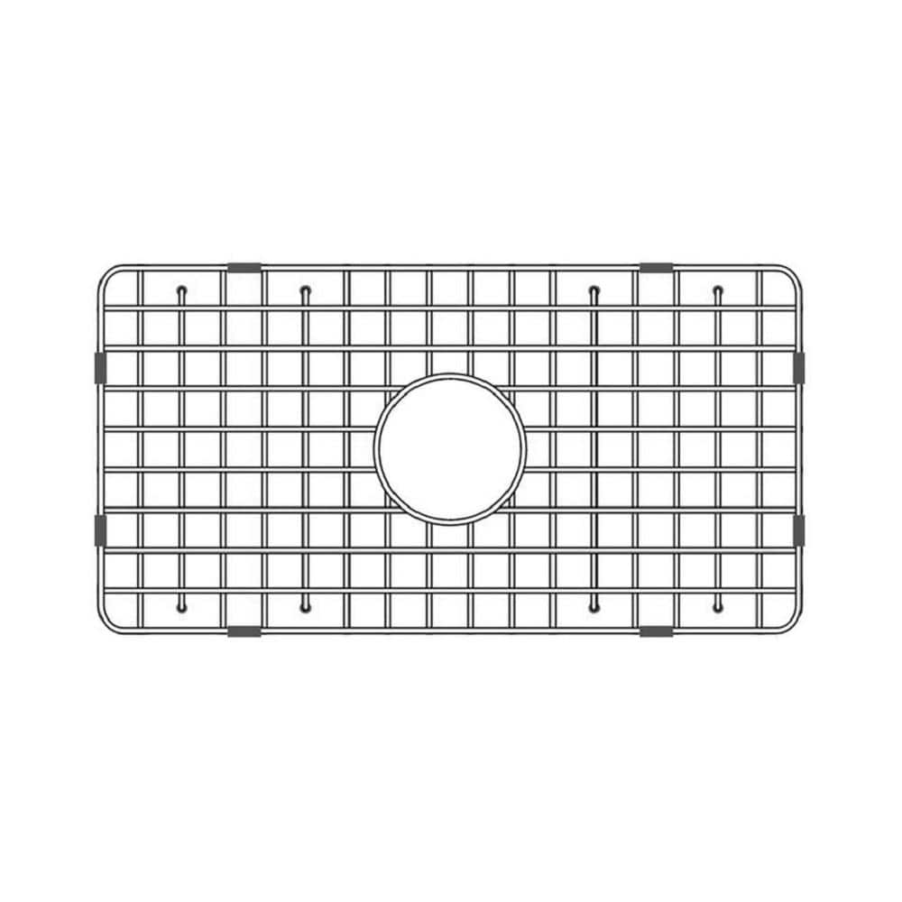 24.62 in. Fireclay Grid for Undermount Single Bowl Sink in Stainless Steel price history on PriceWatchPro