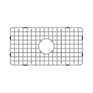 24.62 in. Fireclay Grid for Undermount Single Bowl Sink in Stainless Steel