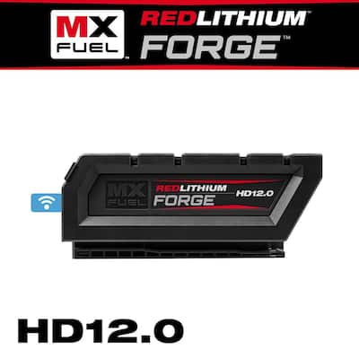 MX FUEL REDLITHIUM FORGE HD12.0 Battery Pack — Home Depot clearance