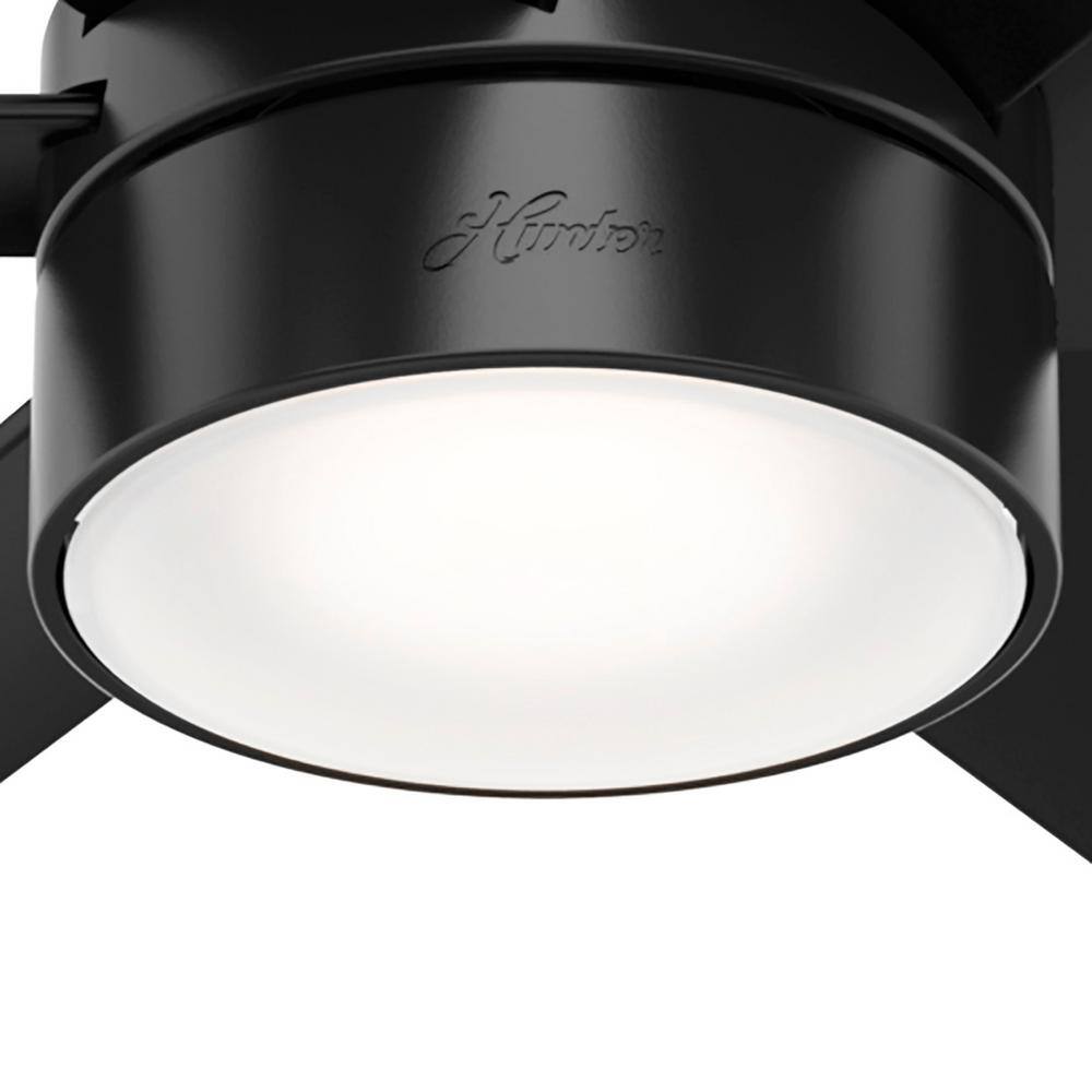 Solaria 72" Matte Black Outdoor Ceiling Fan with LED Light