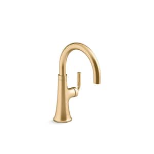 Tone Swing Spout Bar Faucet in Brushed Gold