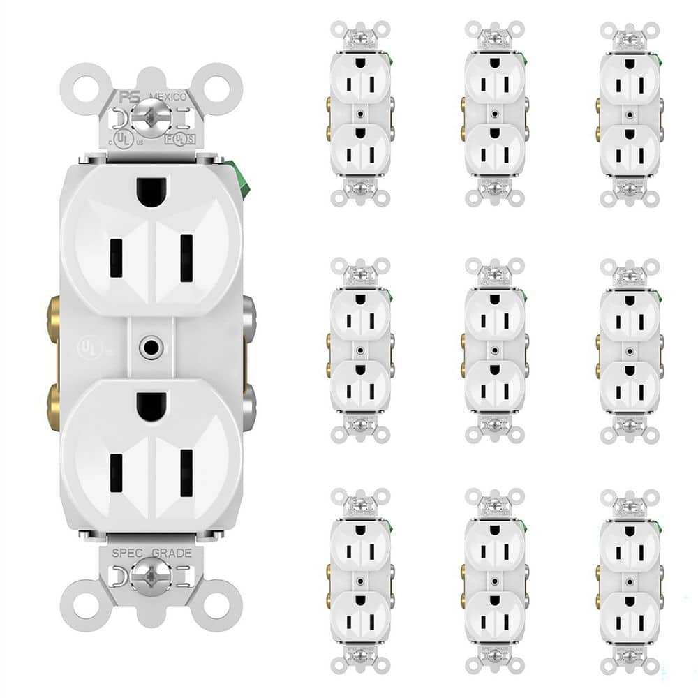 Legrand Pass and Seymour 15 Amp 125-Volt Commercial Grade Backwire