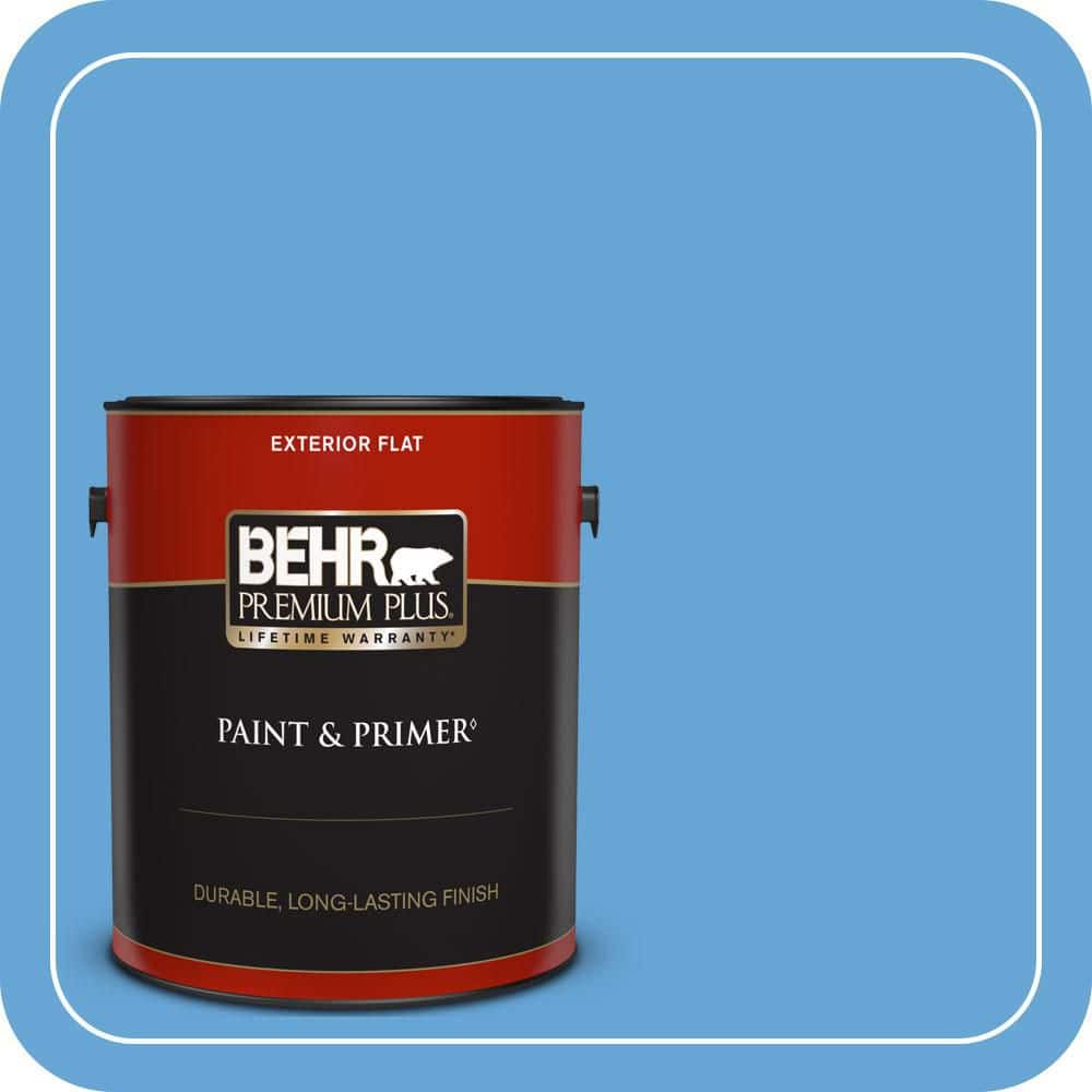 1 gal. #560B-5 Ocean Tropic Flat Exterior Paint & Primer price history on PriceWatchPro