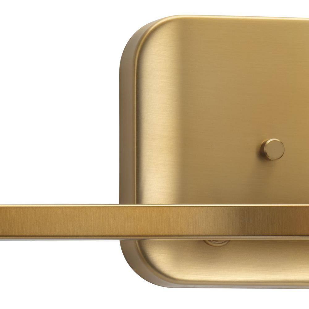 Elevate Brushed Bronze 34.5" Mid-Century Modern Bath Vanity Light