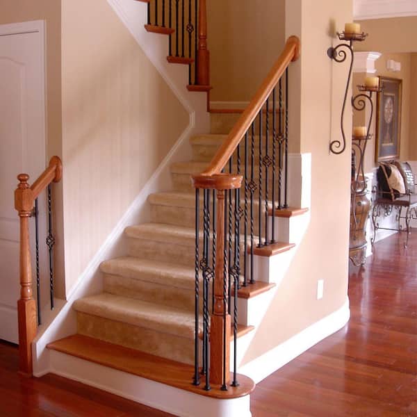 EVERMARK Stair Parts 6010 1 ft. Unfinished Hemlock Wood Handrail