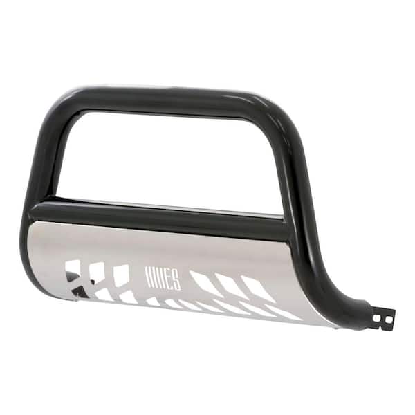 Aries 3-Inch Black Steel Bull Bar, No-Drill, Select Toyota Sequoia, Tundra