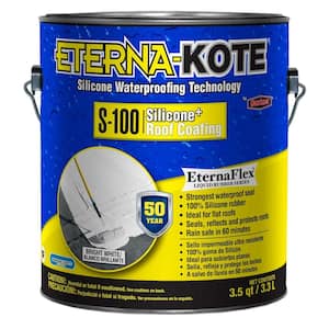 0.9 Gal. Eterna-Kote S-100 Silicone Reflective Roof Coating