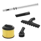 ONE+ 4.75 Gal. Wet/Dry Vacuum PWV200 Accessory Kit w/ Crevice Tool, Floor Nozzle, Dust Brush, Extension Wand, & Filter