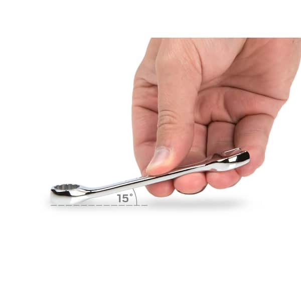 TEKTON Rolltasche Für 12 Stubby-Ringmaulschlüssel – Organisiert 8–19 Mm Schlüssel Sicher